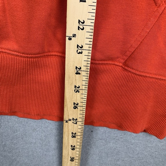 Adidas Originals Sweatshirt Hoodie Red Embroidered Streetwear Baggy Mens Medium - Picture 4 of 9